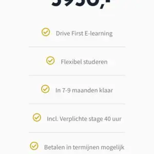 Opleiding rij-instructeur